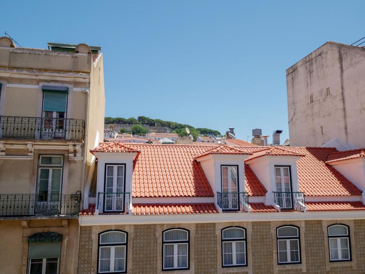 Augusta 229-5E-City Center Apt- Balcony & Elevator Lissabon Exterior foto